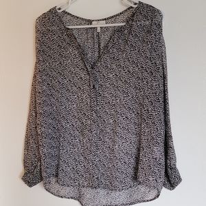 Joie Sheer Silk Blouse